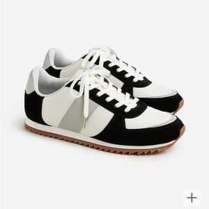 J. Crew trainers color block.